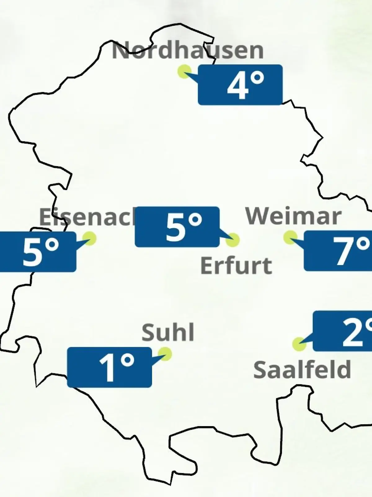 Bild zu: "Thüringen: Wie wird das Wetter?"