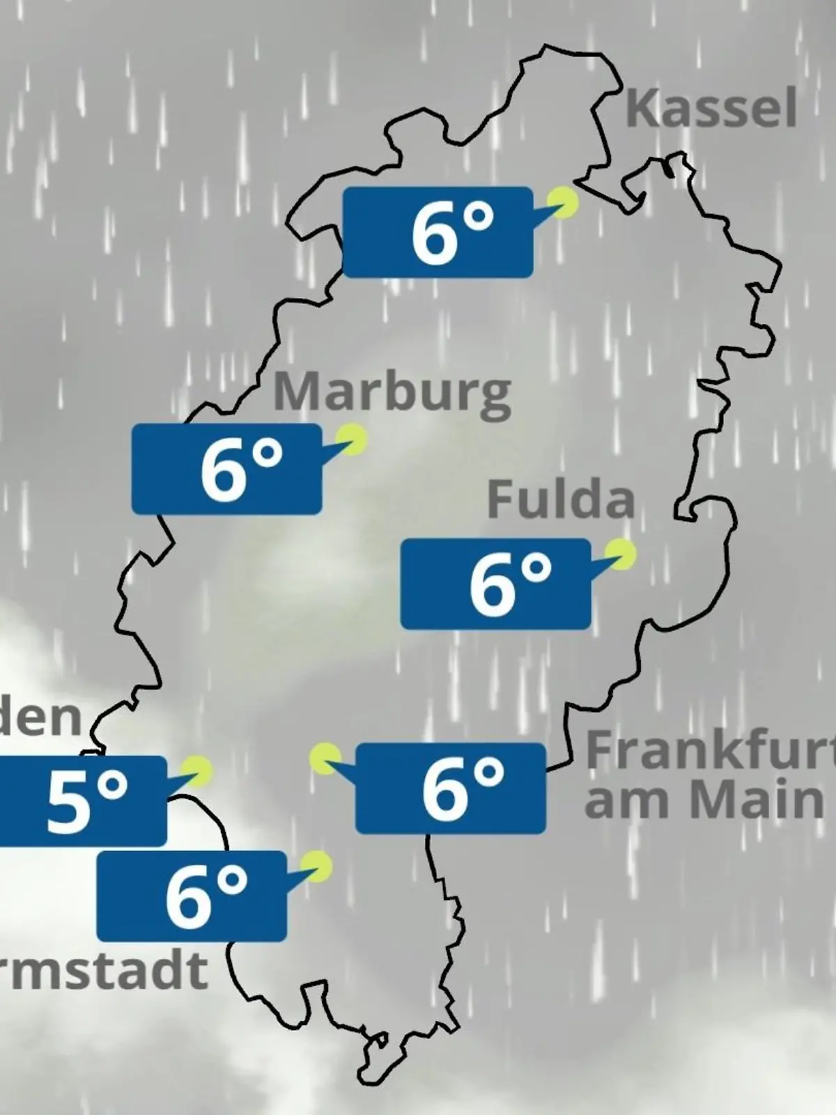 Bild zu: "Hessen: Wie wird das Wetter?"
