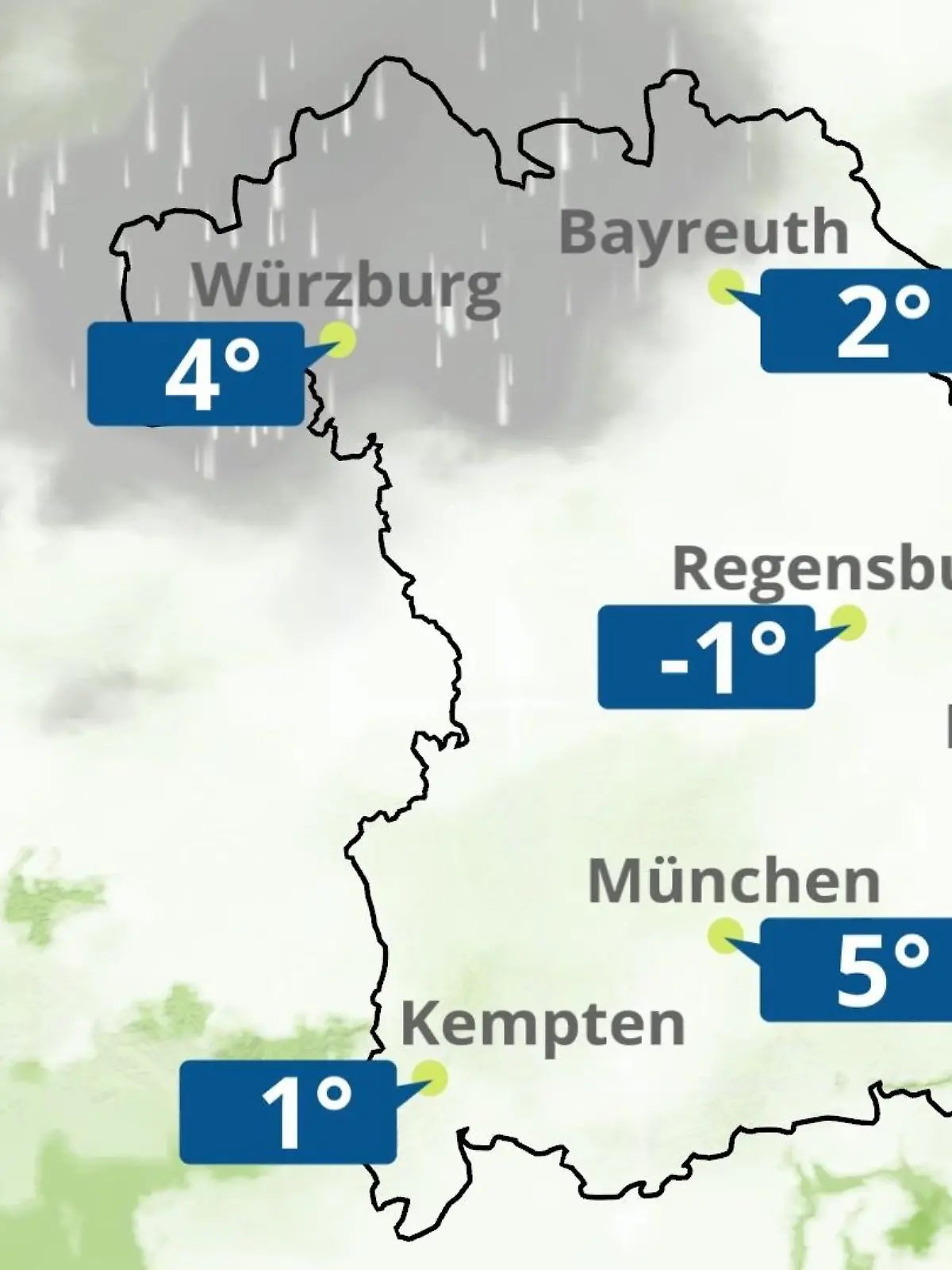 Bild zu: "Bayern: Wie wird das Wetter?"