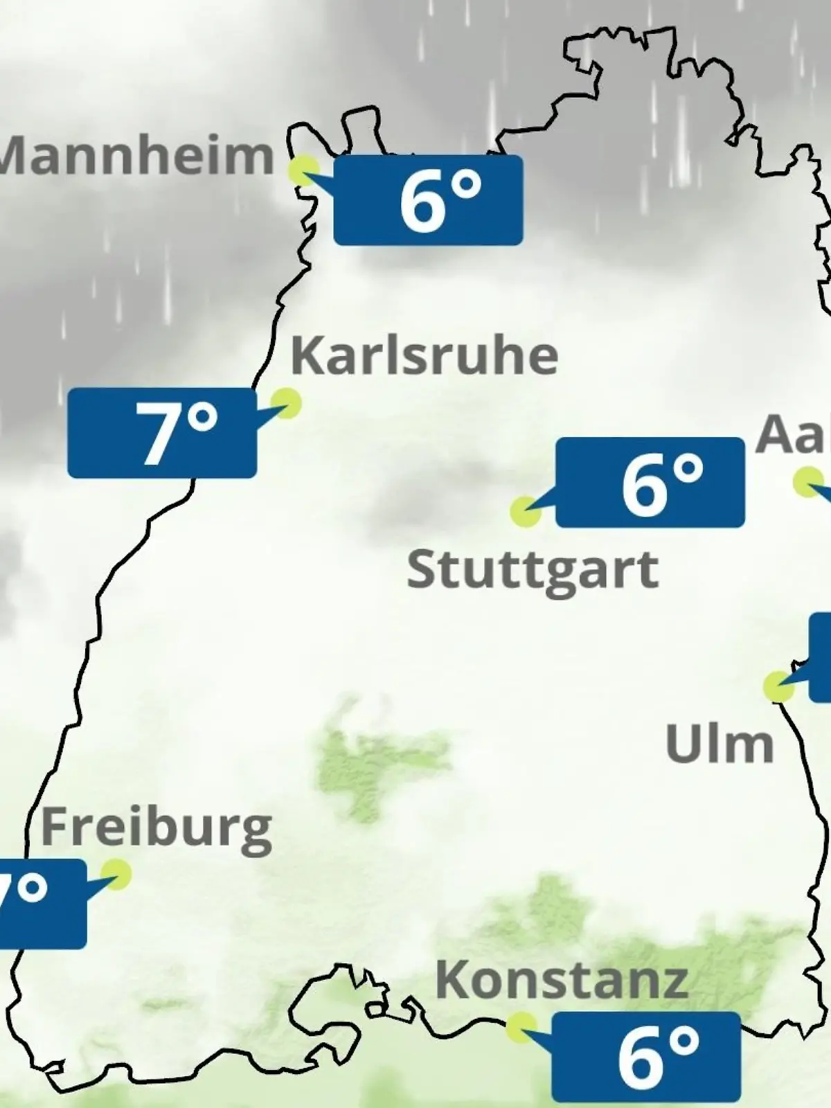 Bild zu: "Baden-Württemberg: Wie wird das Wetter?"