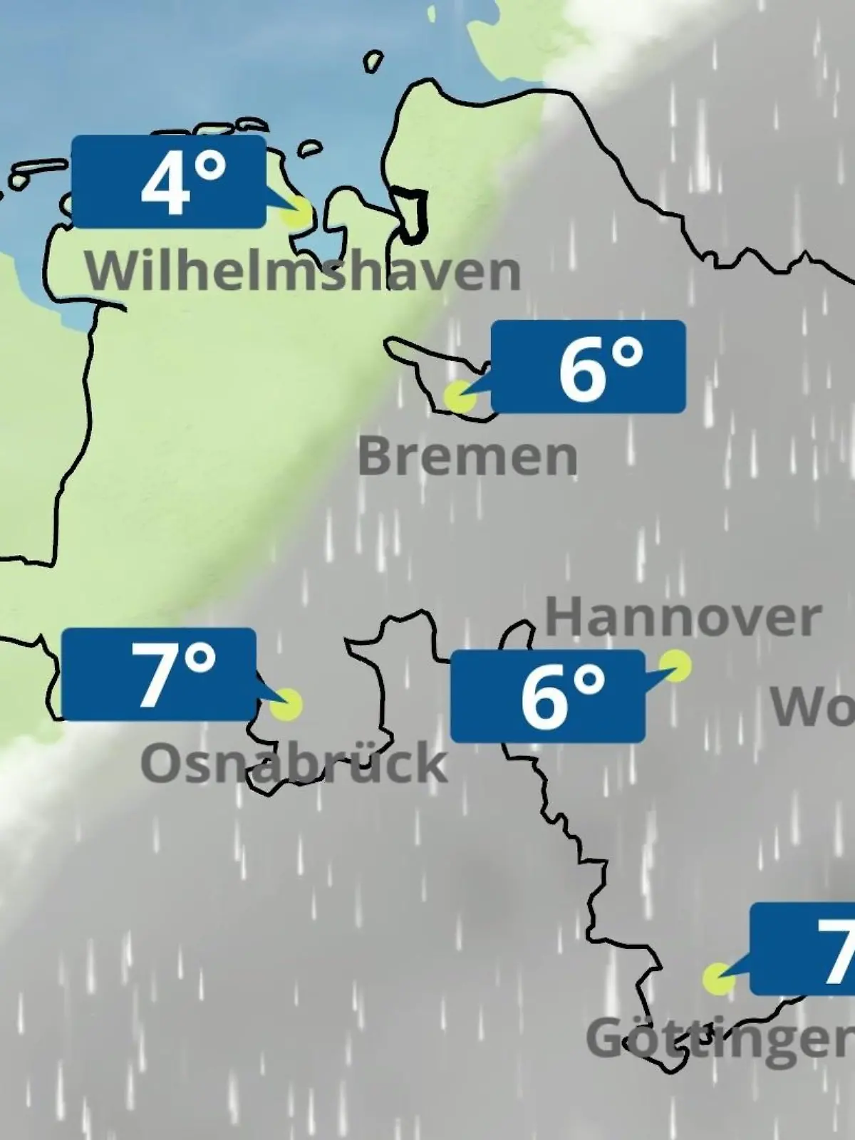 Bild zu: "Bremen und Niedersachsen: Wie wird das Wetter?"
