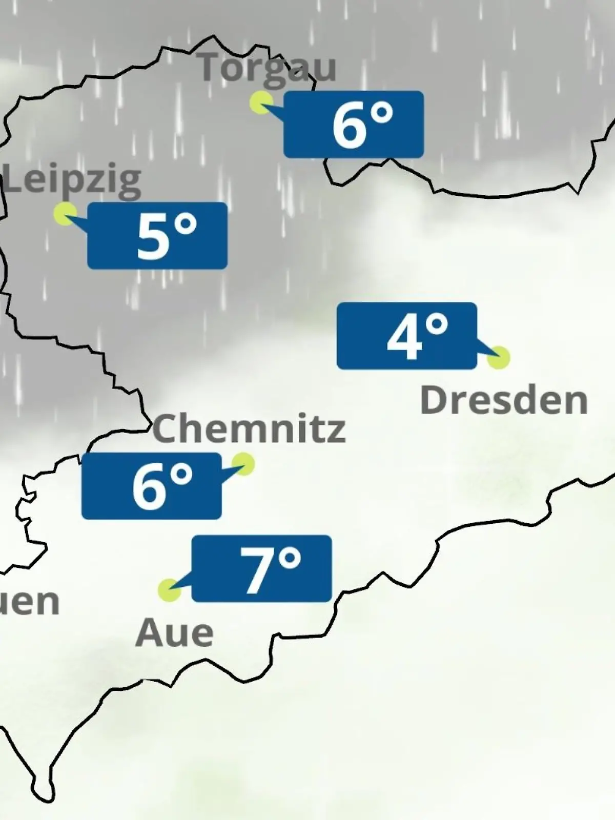 Bild zu: "Sachsen: Wie wird das Wetter?"