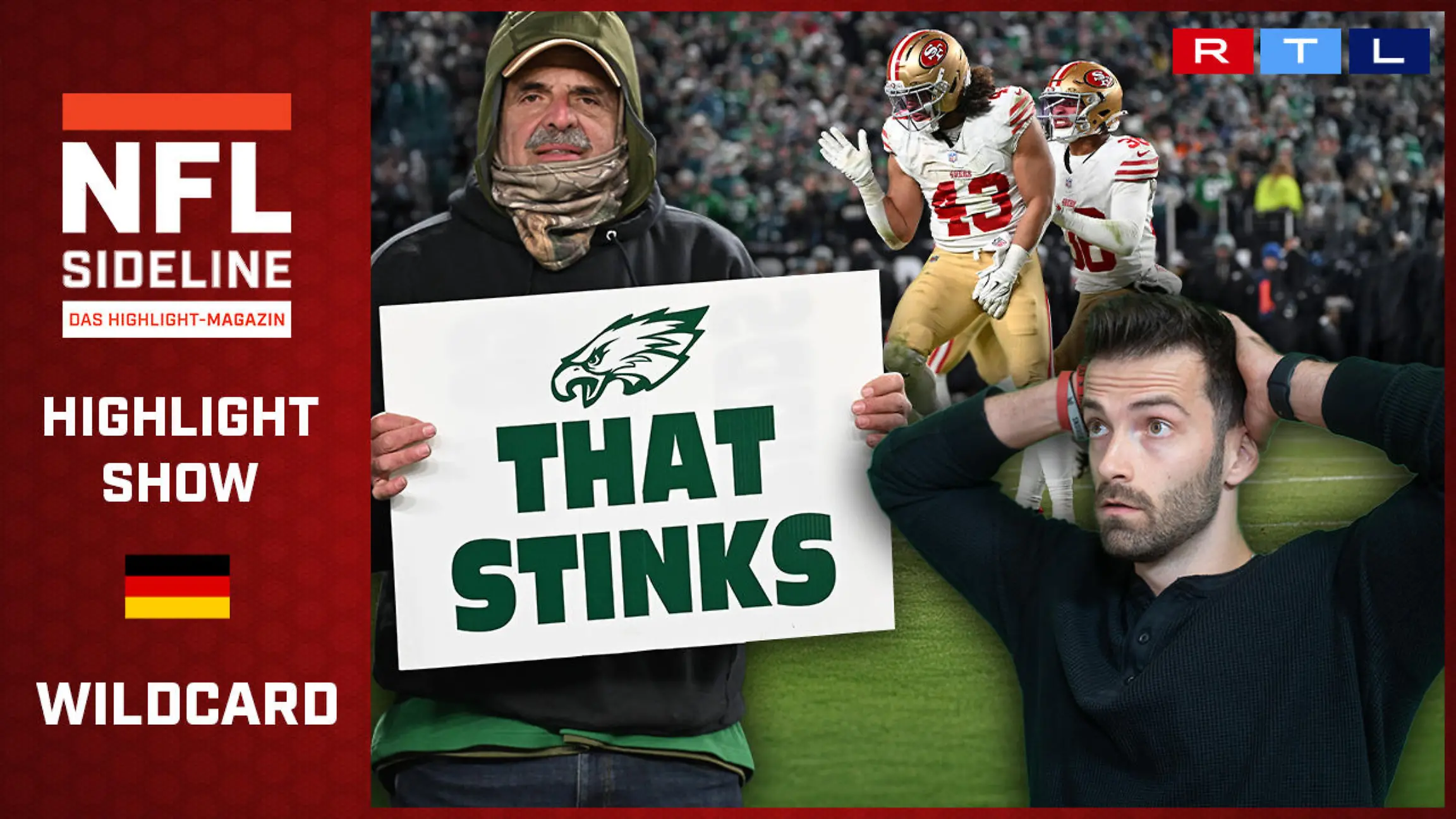Drama bis zum Schluss! Playoff-Wahnsinn in der NFL NFL Sideline – Das Highlight-Magazin