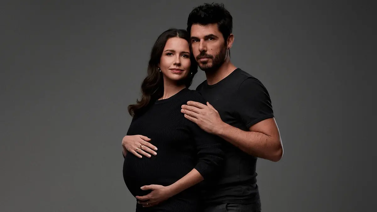 Sind bald zu dritt: Riccardo Angelini und Ehefrau Laura Rauch