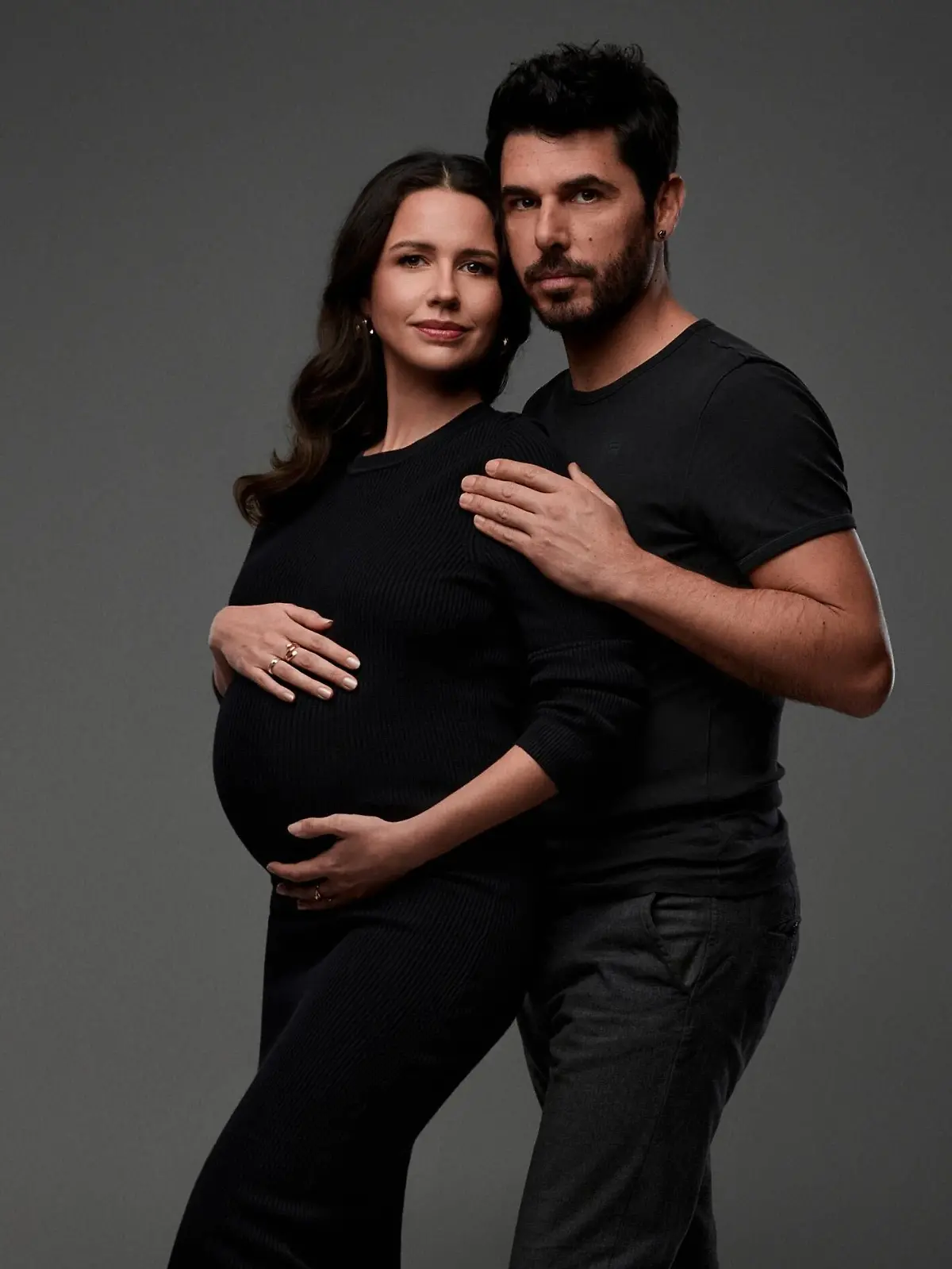 Sind bald zu dritt: Riccardo Angelini und Ehefrau Laura Rauch