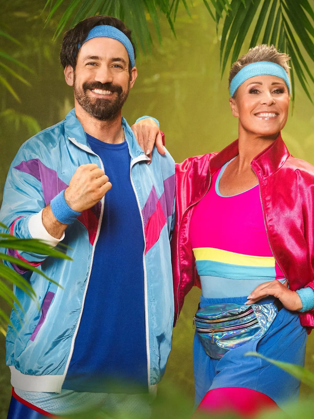 Sonja Zietlow und Jan Köppen sind bereit für den 17-Tage-Dschungel-Marathon.