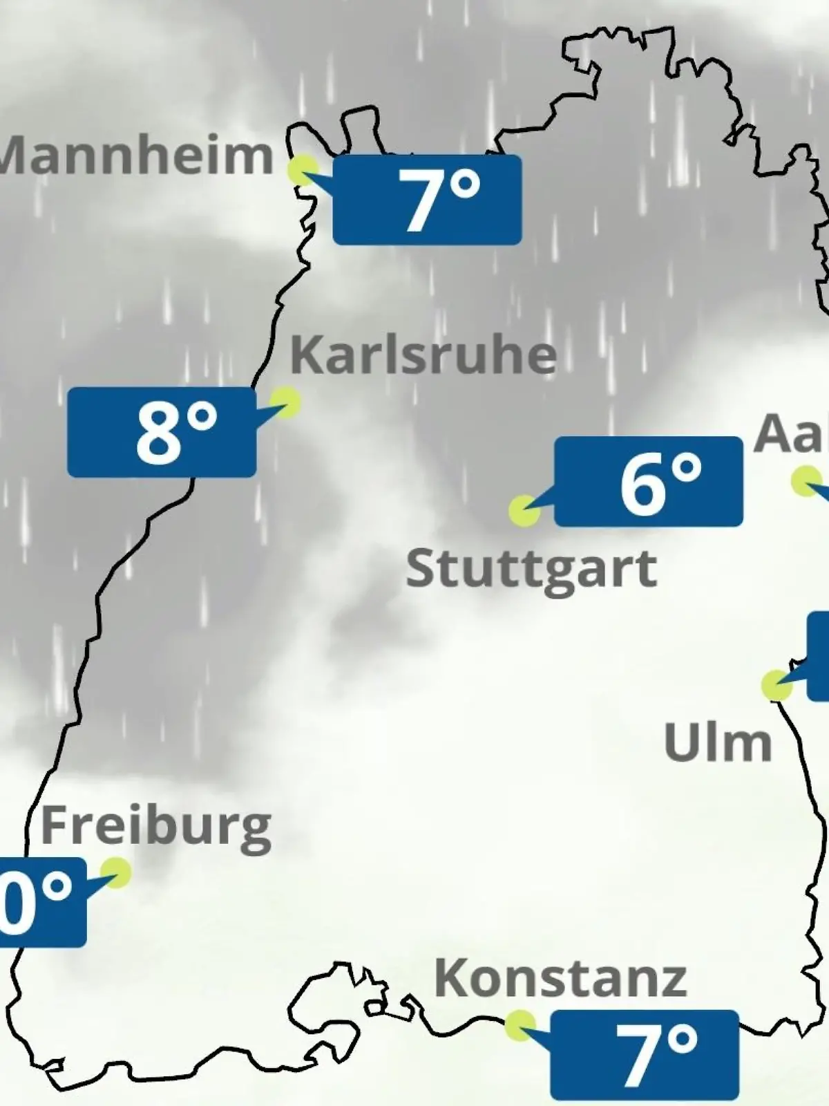 Bild zu: "Baden-Württemberg: Wie wird das Wetter?"