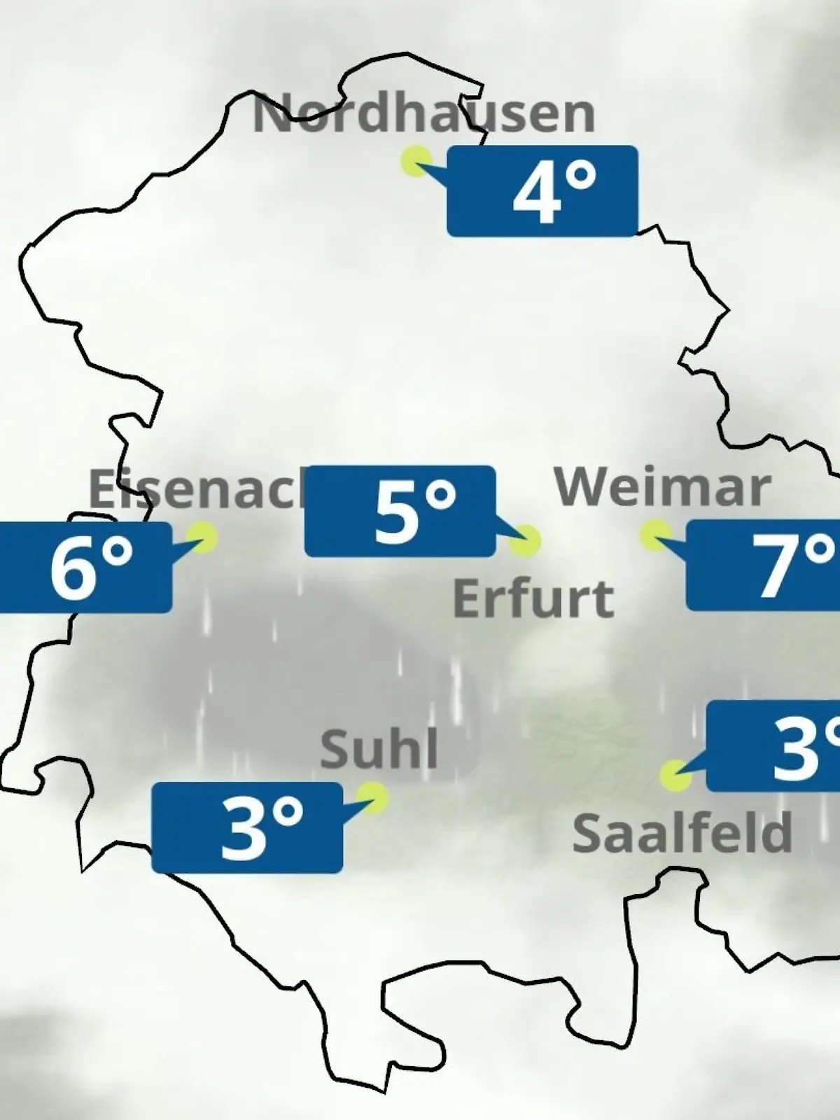 Bild zu: "Thüringen: Wie wird das Wetter?"