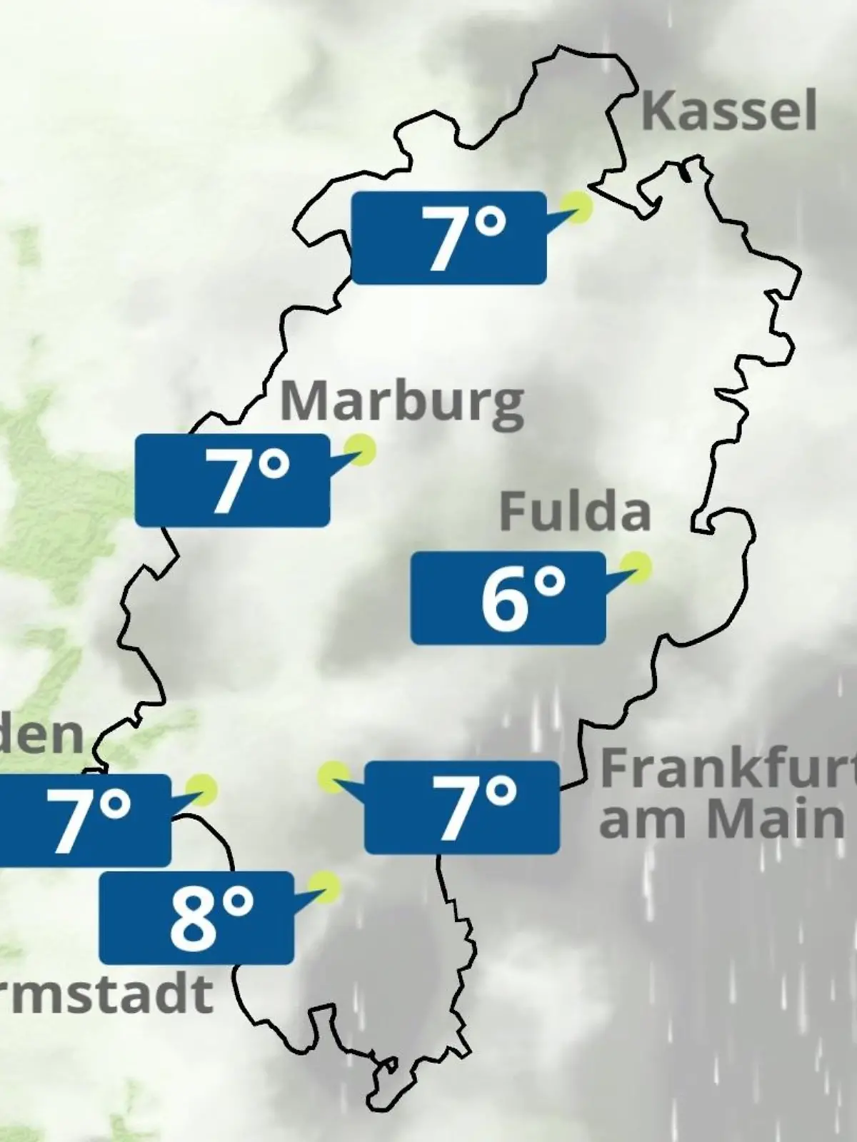 Bild zu: "Hessen: Wie wird das Wetter?"