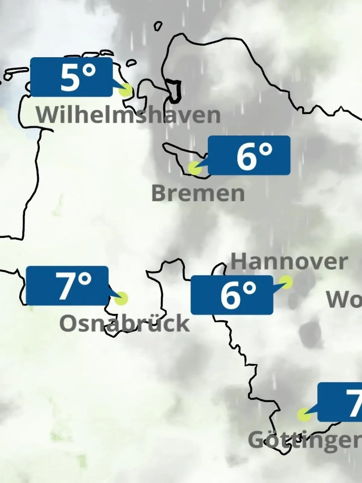 Bild zu: "Bremen und Niedersachsen: Wie wird das Wetter?"