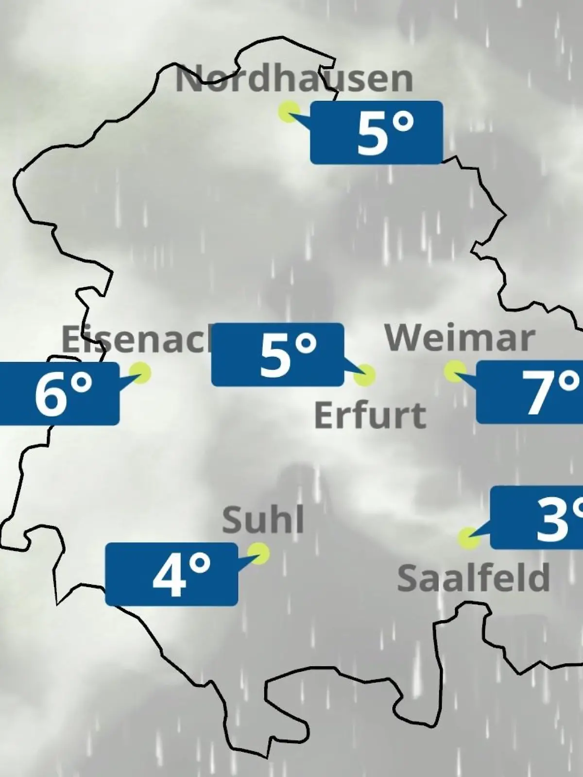 Bild zu: "Thüringen: Wie wird das Wetter?"