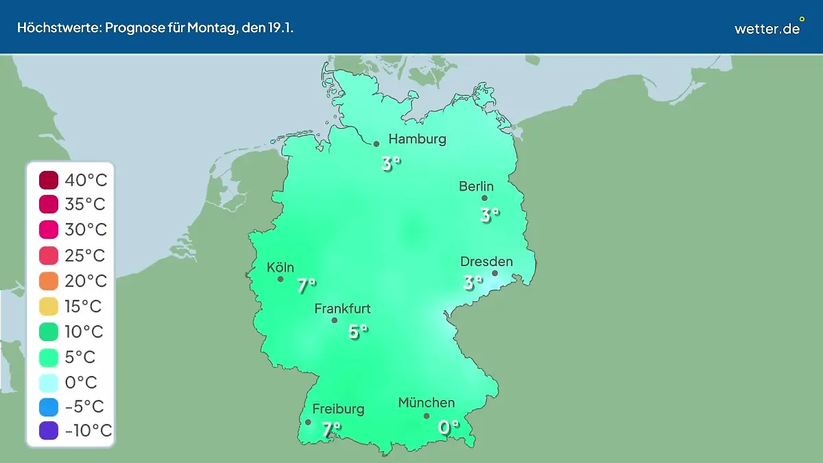 Im Video: Temperatur-Vorhersage Wie warm oder kalt wird es in Deutschland?
