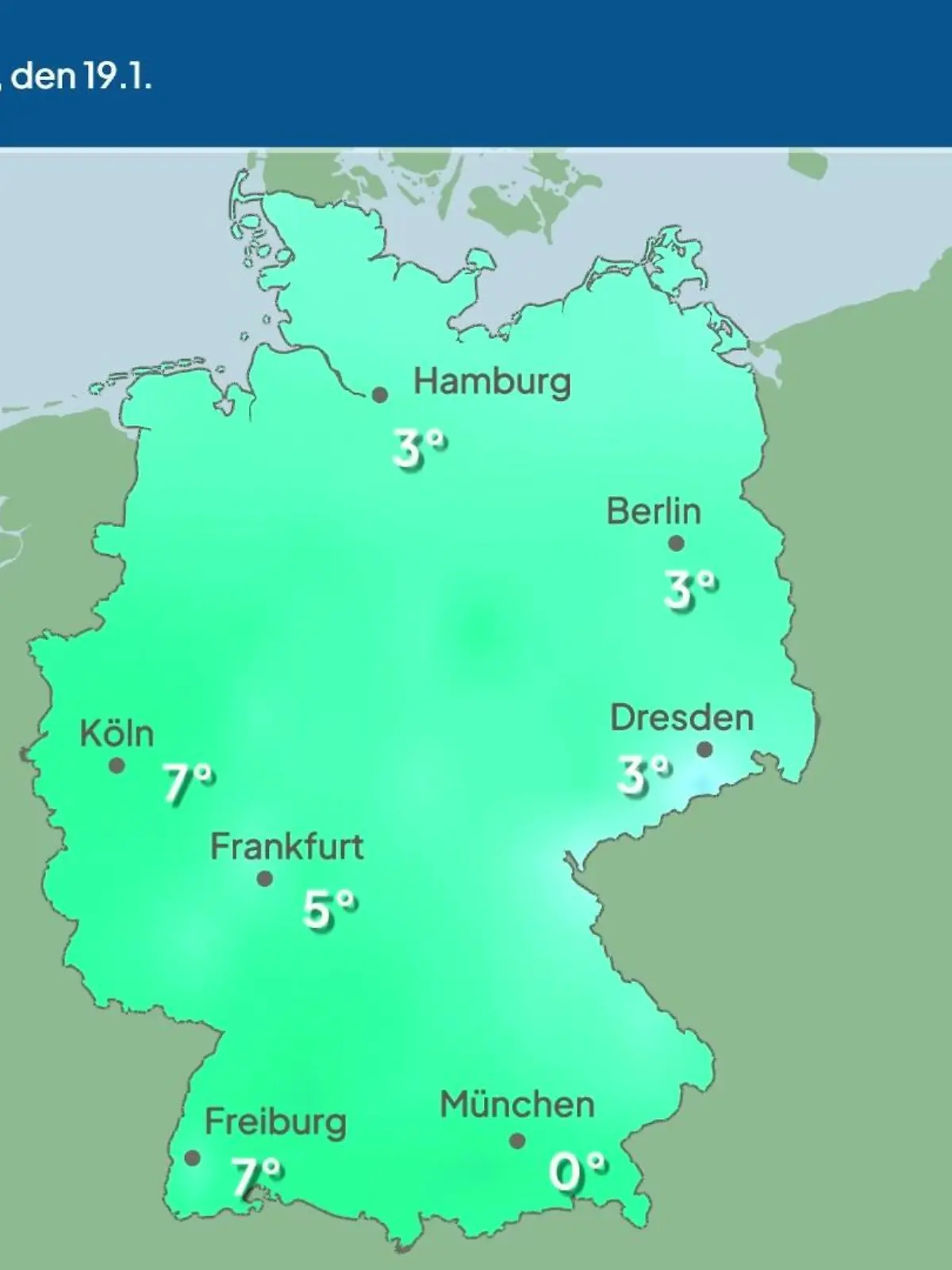 Bild zu: "Im Video: Temperatur-Vorhersage"