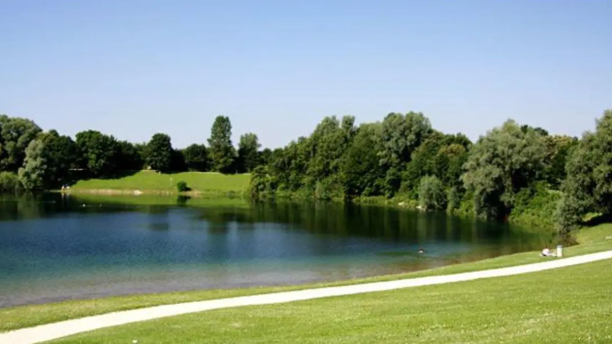 Heimstettener See - hier soll es zur Vergewaltigung gekommen sein.