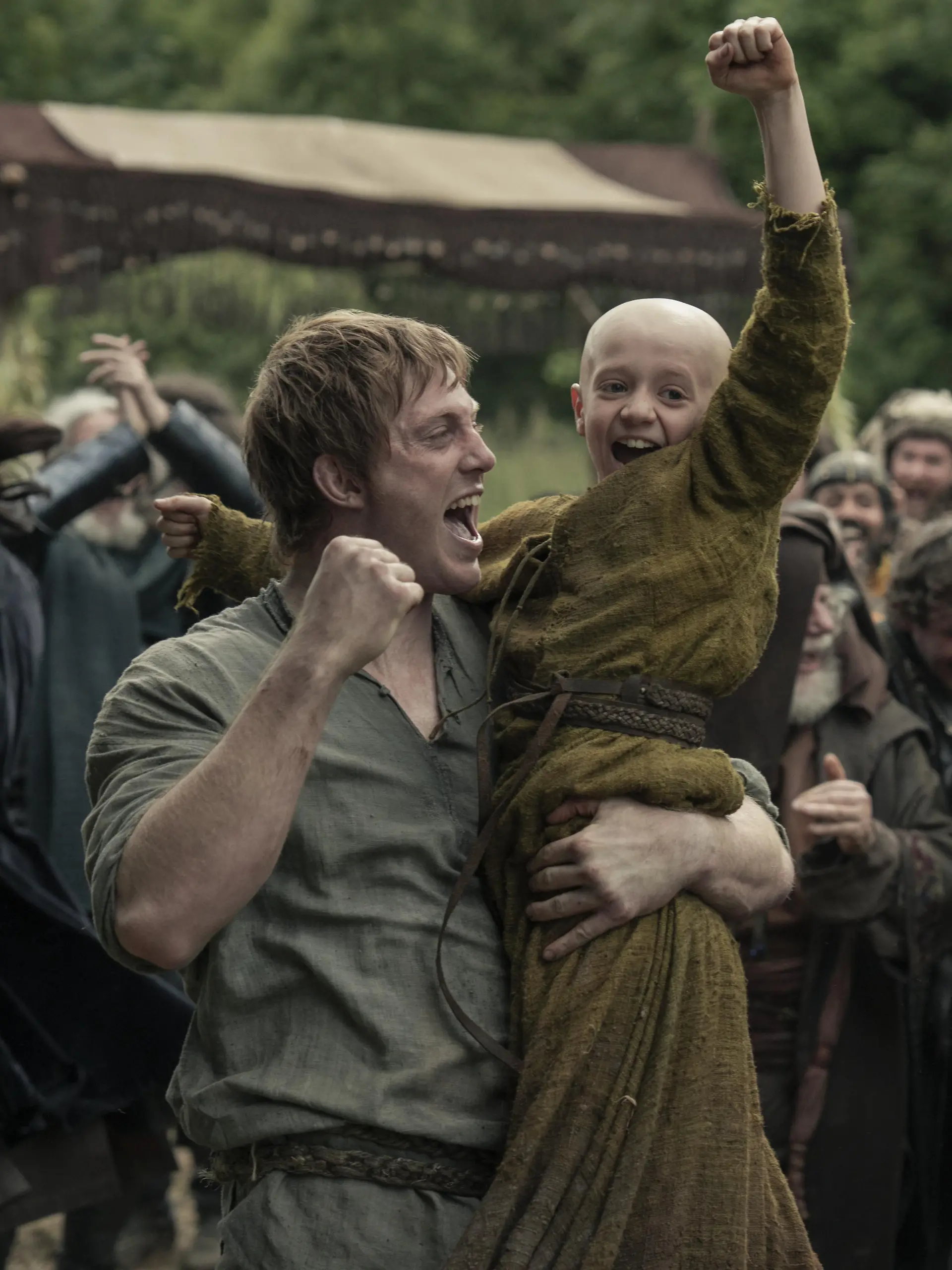 Screenshot aus der HBO-Serie „A Knight of the Seven Kingdoms”, die ein Ableger von „Game of Thrones” ist. 