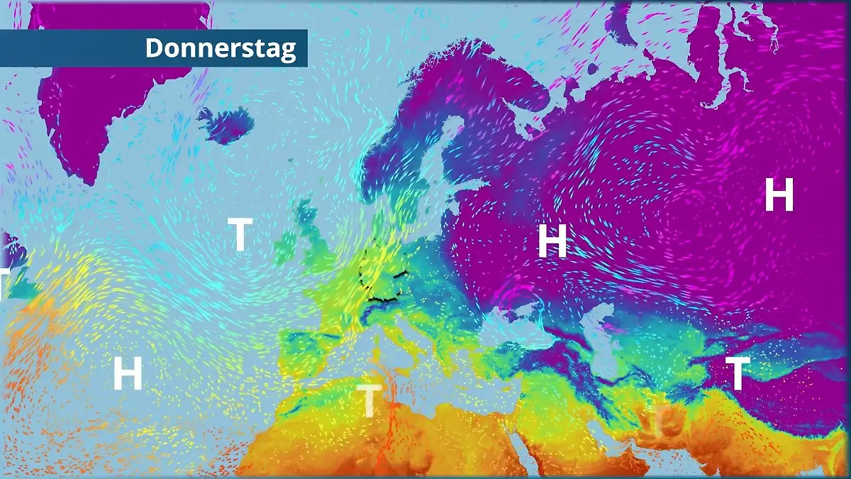 Das war’s mit dem Hauch vom Vorfrühling Der Strömungsfilm für Europa für 5 Tage