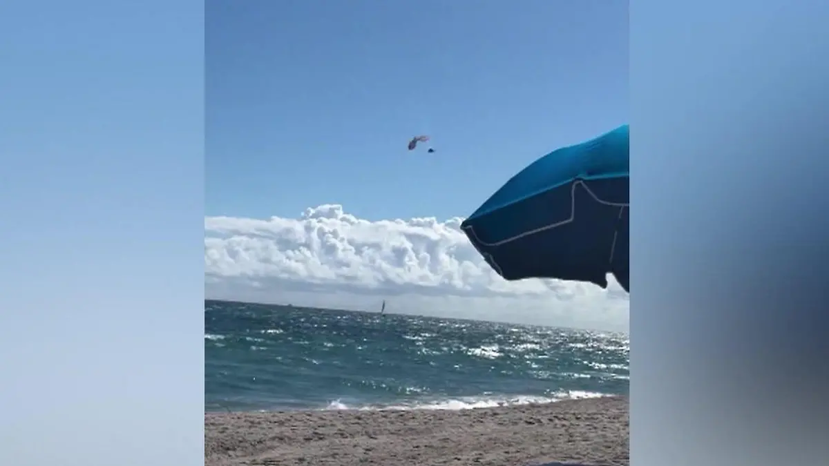 Horror-Absturz vor Florida! Paraglider kracht 150 Meter in die Tiefe Ersthelfer schaltet in Sekundenschnelle