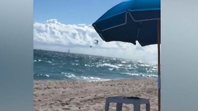 Horror-Absturz vor Florida (USA): Paraglider kracht aus 150 Metern ins Meer