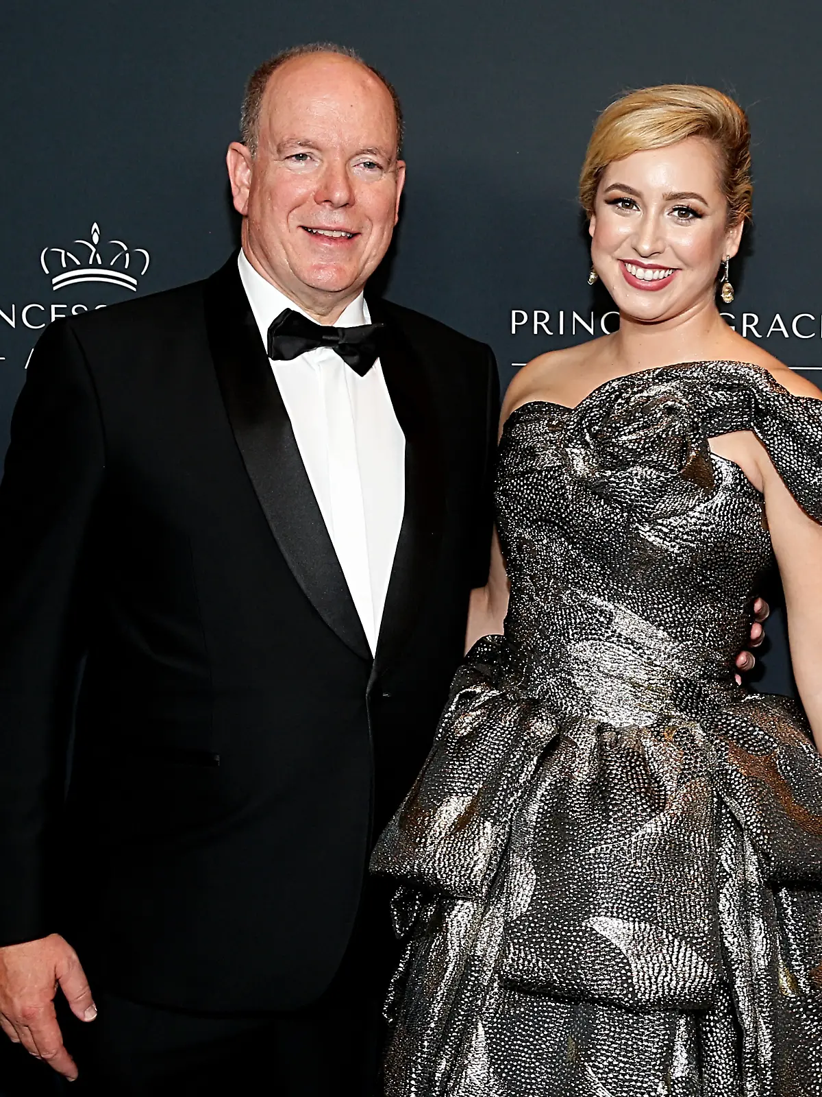 Fürst Albert mit seiner Tochter Jazmin Grace Grimaldi