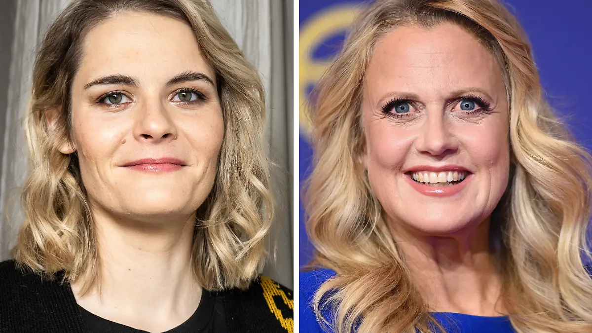 Sie moderieren gemeinsam das deutsche Finale: Hazel Brugger und Barbara Schöneberger 