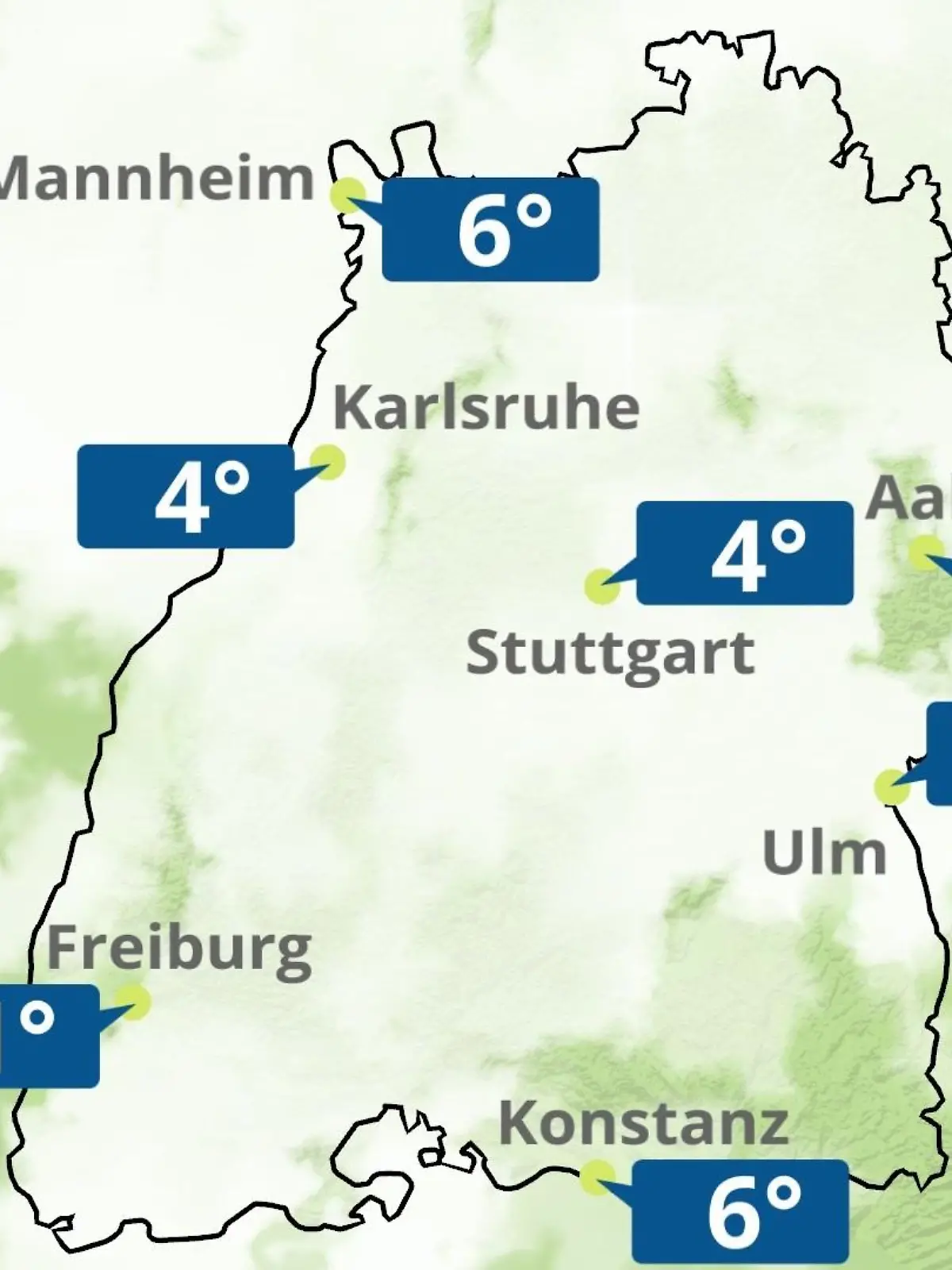Bild zu: "Baden-Württemberg: Wie wird das Wetter?"