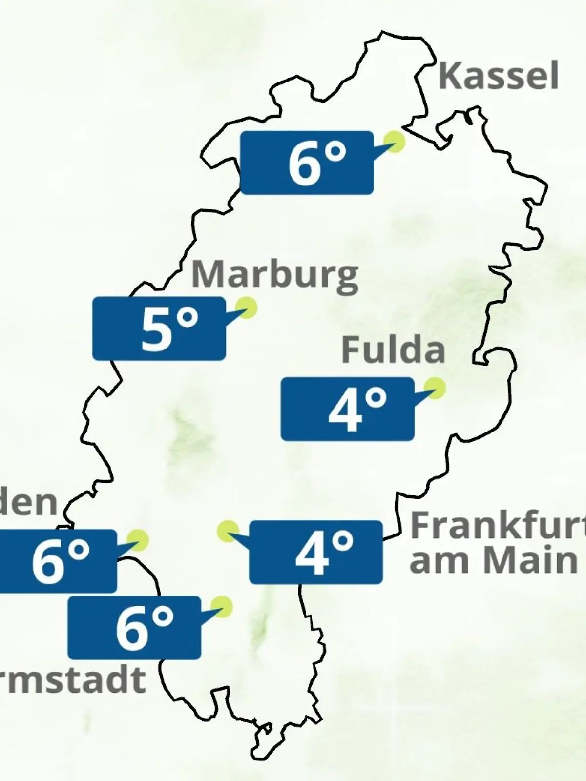 Bild zu: "Hessen: Wie wird das Wetter?"