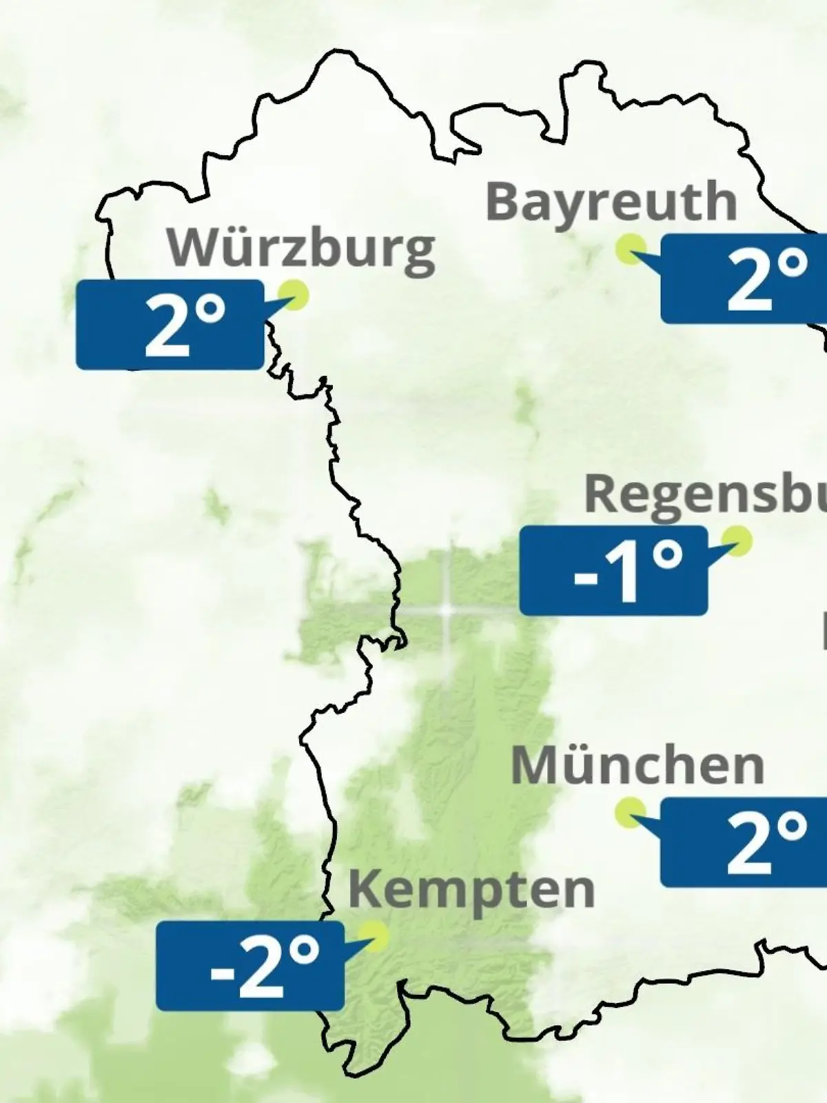 Bild zu: "Bayern: Wie wird das Wetter?"