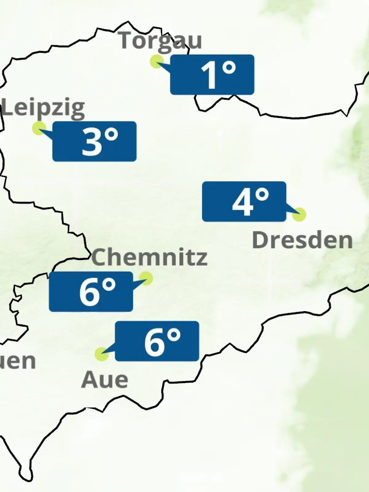 Bild zu: "Sachsen: Wie wird das Wetter?"