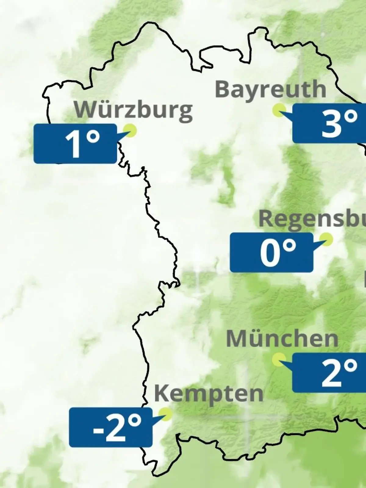 Bild zu: "Bayern: Wie wird das Wetter?"