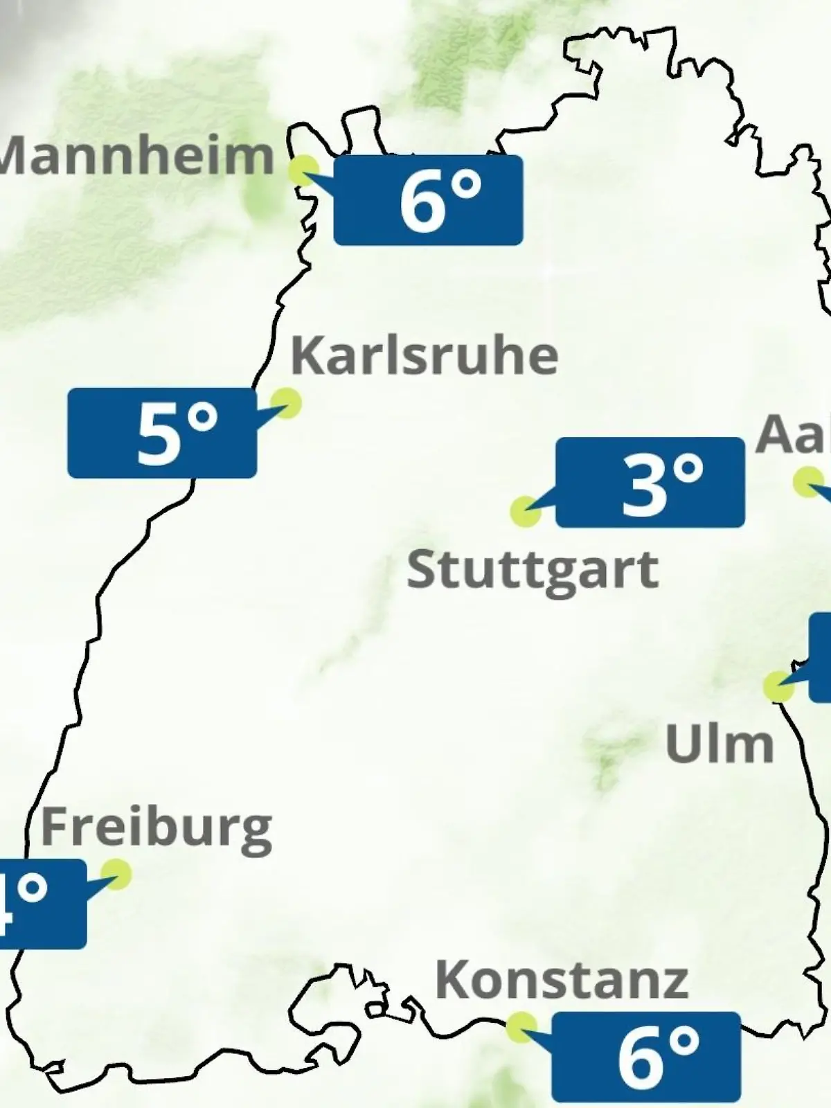 Bild zu: "Baden-Württemberg: Wie wird das Wetter?"