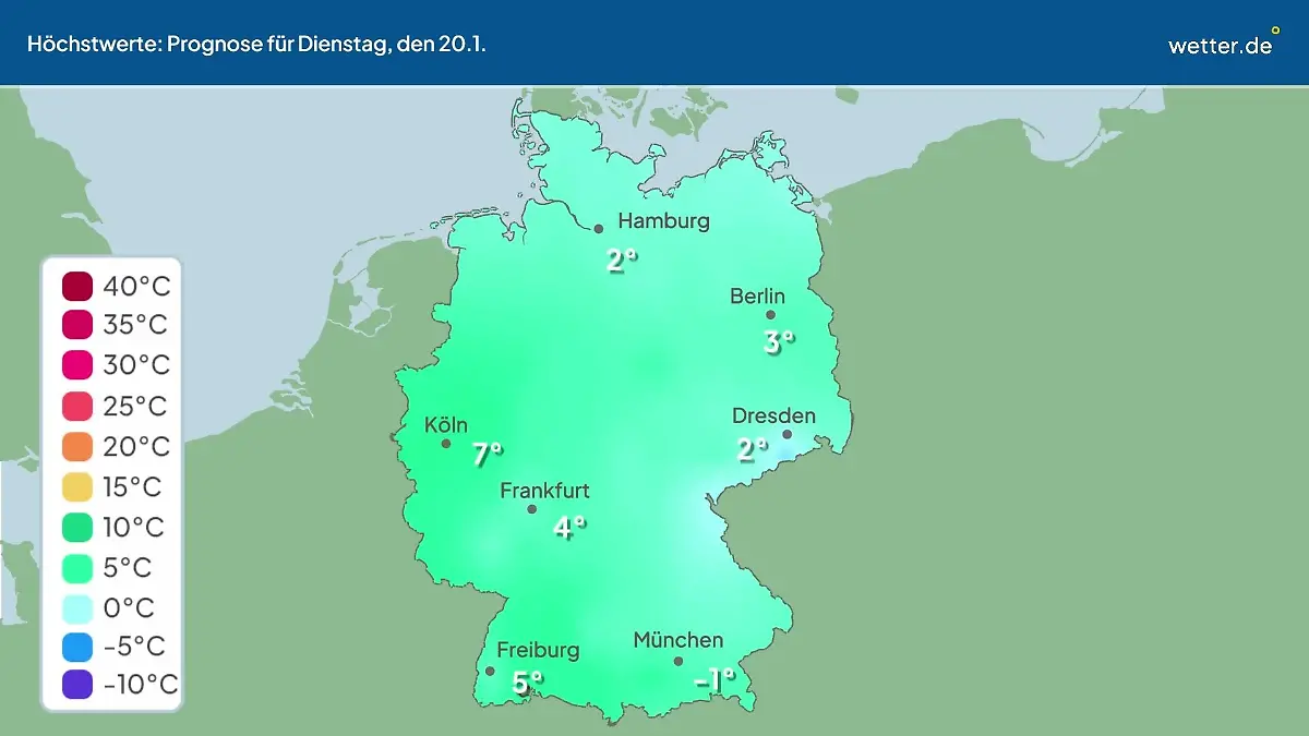 Im Video: Temperatur-Vorhersage Wie warm oder kalt wird es in Deutschland?