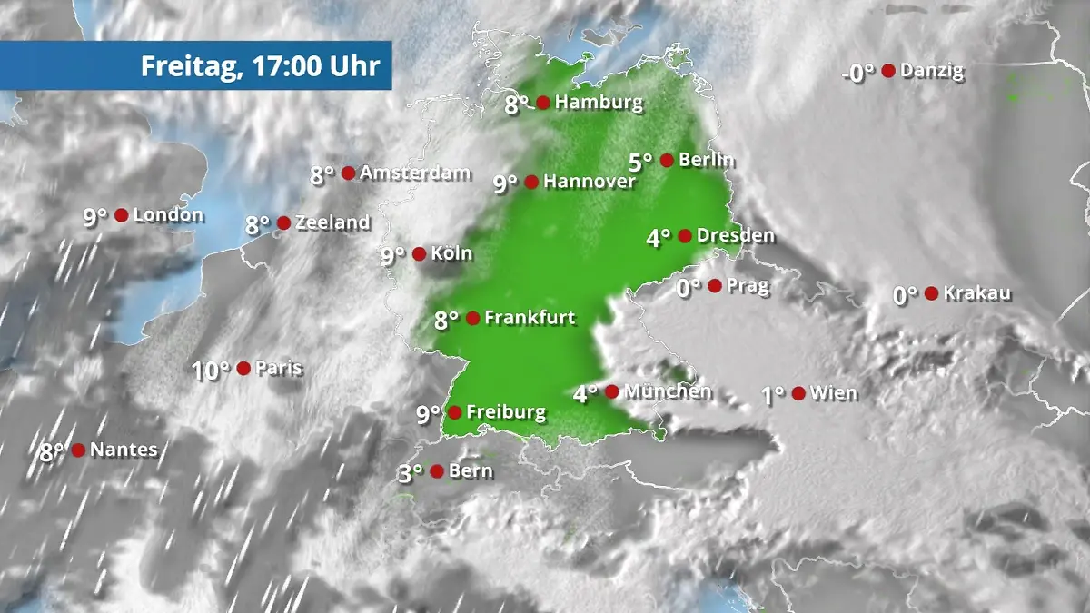 Sonne tut sich schwer, aber sie hat ihre Zeit Der Regen- und Wolkenfilm für 48 Stunden