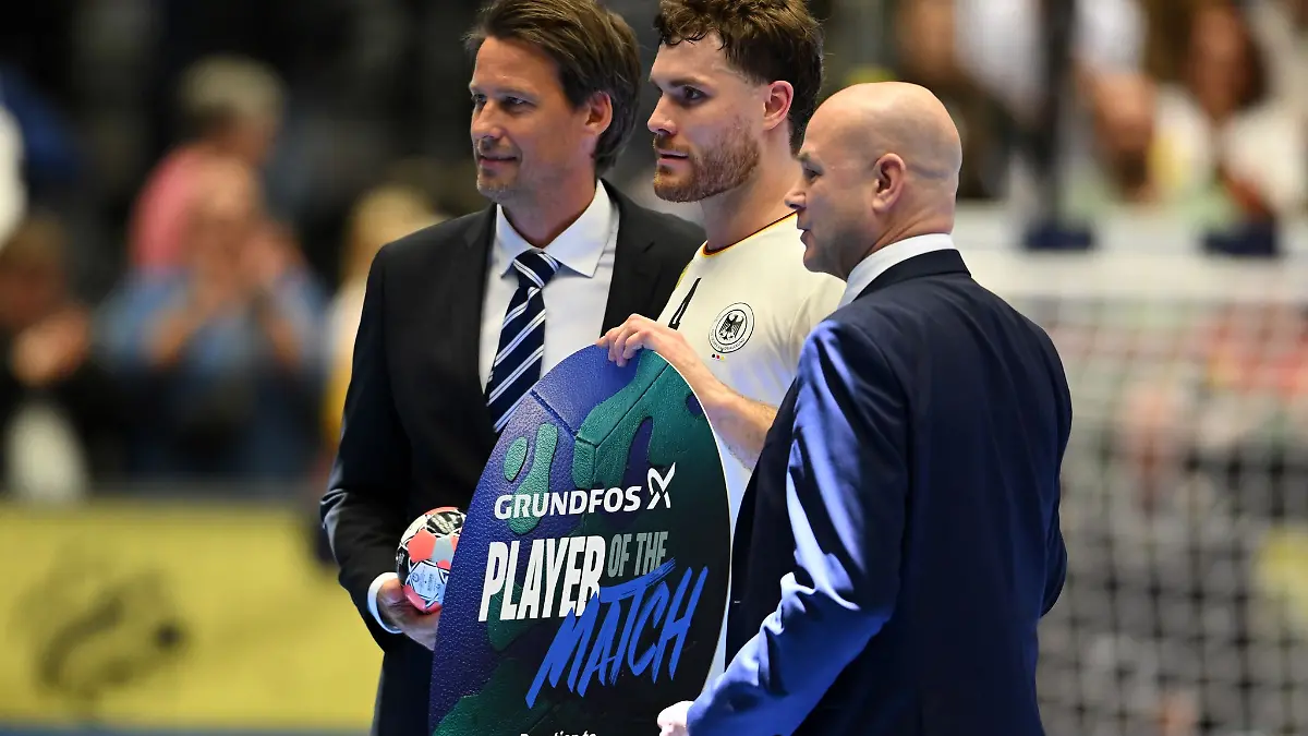 Johannes Golla lieferte zum EM-Auftakt eine überragende Leistung ab.