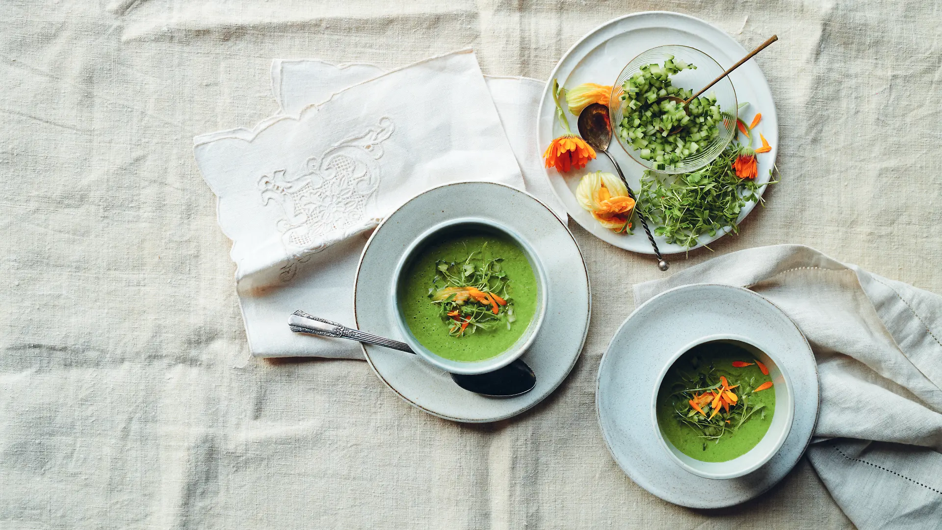 Gazpacho aus Pamela Andersons Kochbuch „I love you”