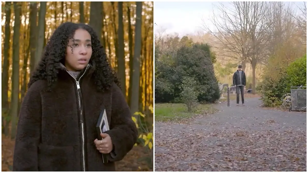 Imani hat auf dem Friedhof eine verstörende Begegnung AWZ-Folge vom 23.01.26 auf RTL+