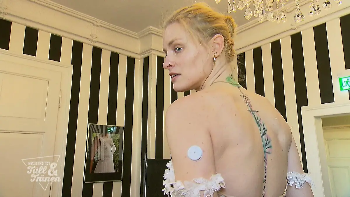 Angi will, dass alles perfekt ist Alles muss passen