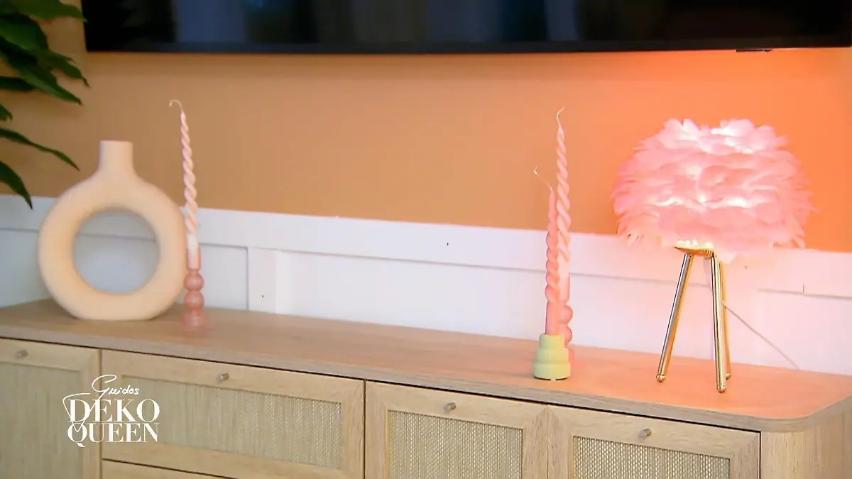 Karo setzt auf Pfirsich Pastell-Träume