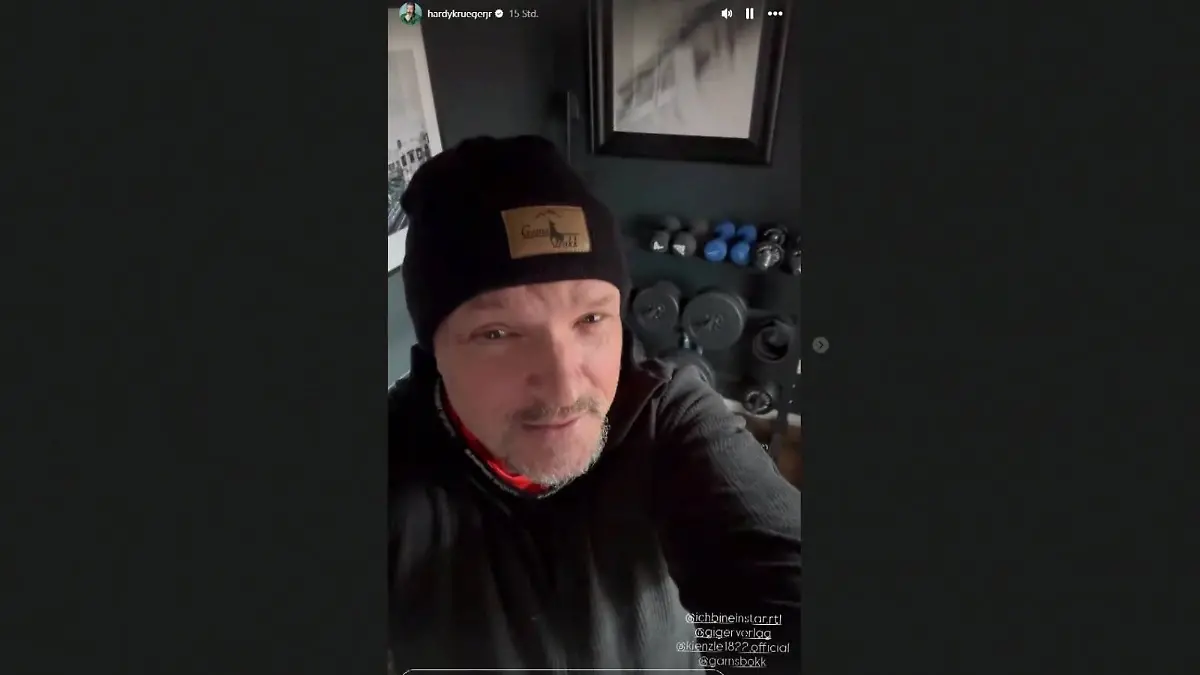 Hardy Krüger jr. hat sich mit Sport auf die lange Reise vorbereitet.