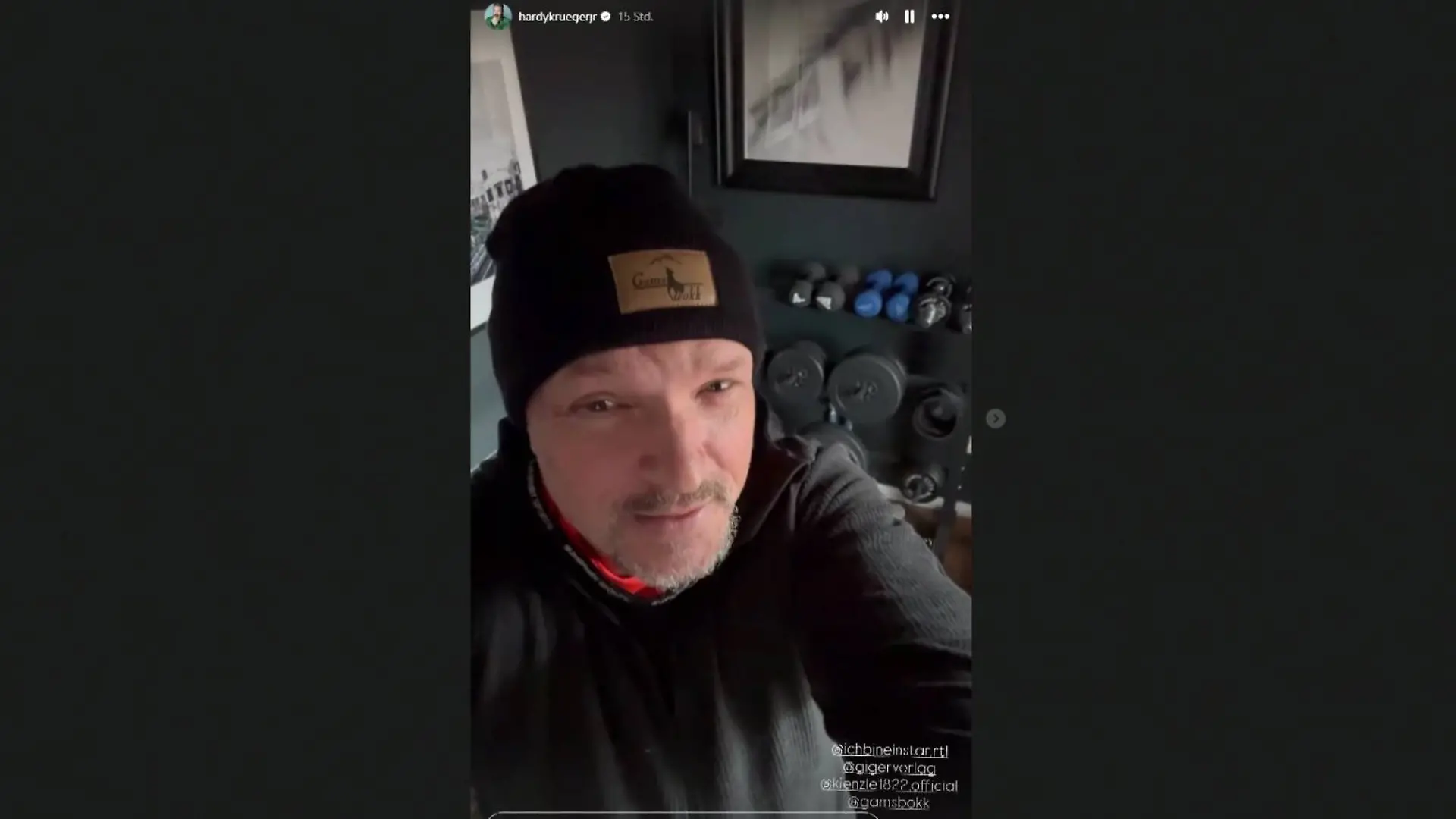 Hardy Krüger jr. hat sich mit Sport auf die lange Reise vorbereitet.