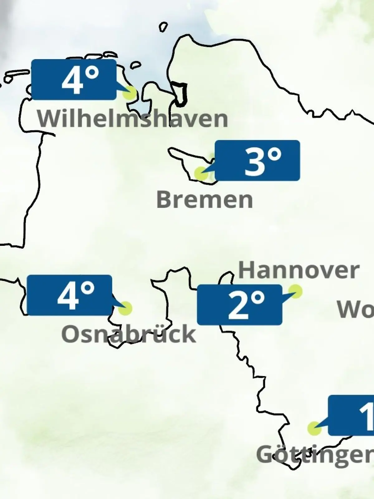 Bild zu: "Bremen und Niedersachsen: Wie wird das Wetter?"