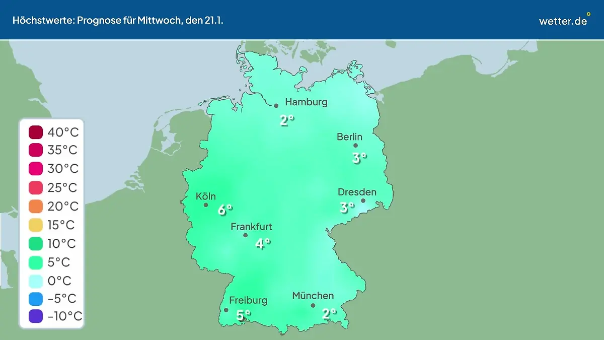 Im Video: Temperatur-Vorhersage Wie warm oder kalt wird es in Deutschland?