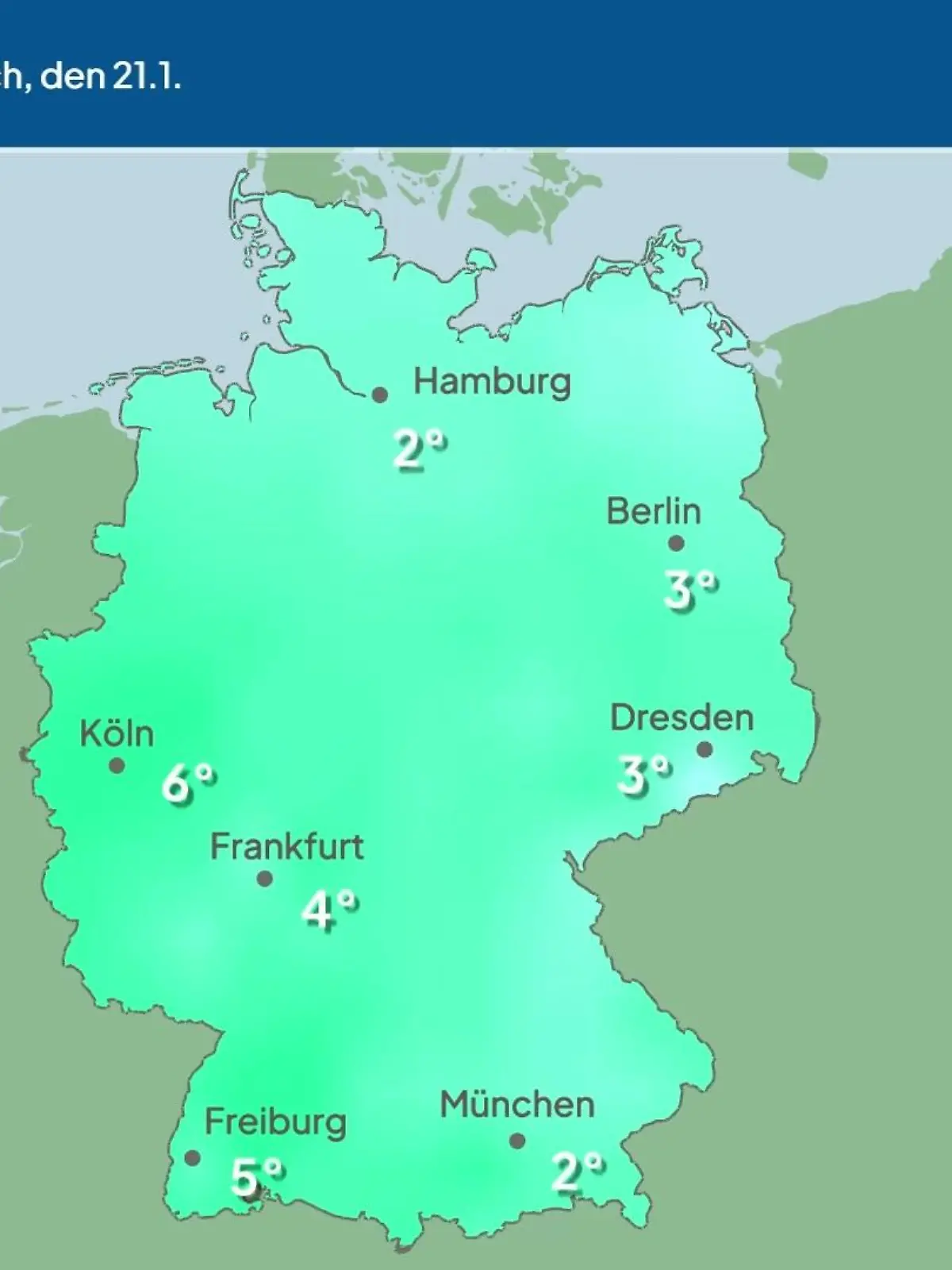 Bild zu: "Im Video: Temperatur-Vorhersage"