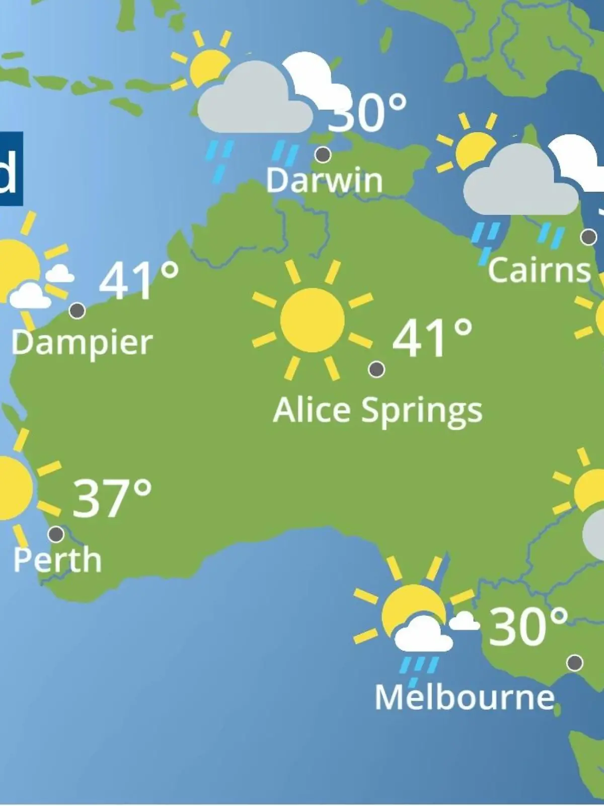 Bild zu: "Australien: Wie wird das Wetter?"