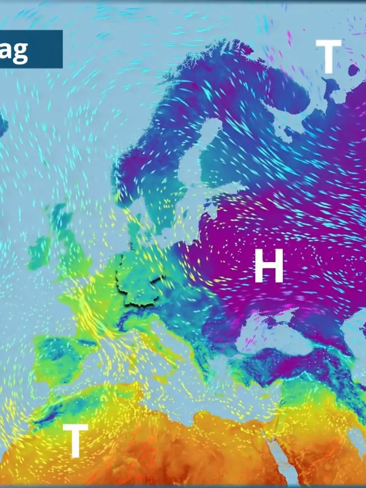 Bild zu: "Hochdruckblock und kalte Luft mit Nachtfrost"