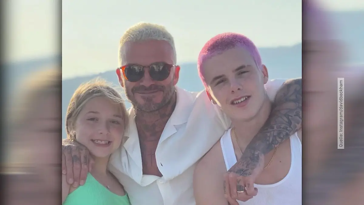 Victoria & David Beckham: Urlaub mit ihren Muttis Italien-Reise