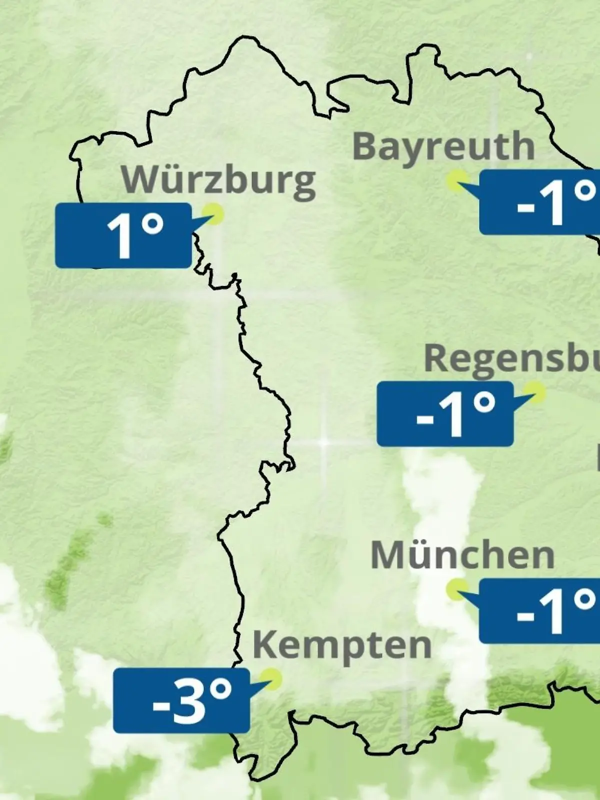 Bild zu: "Bayern: Wie wird das Wetter?"