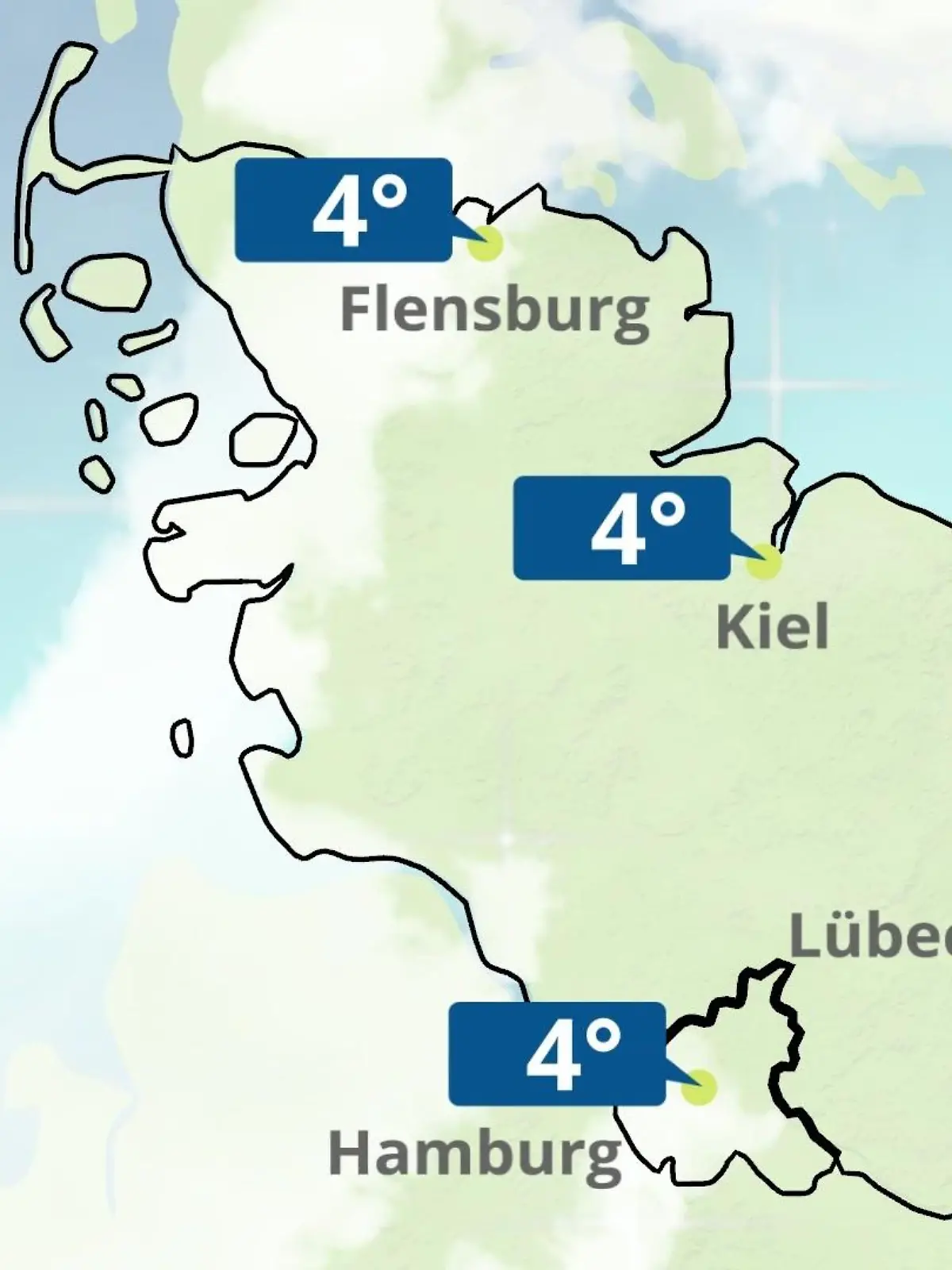 Bild zu: "Hamburg, Schleswig-Holstein: Wie wird das Wetter?"