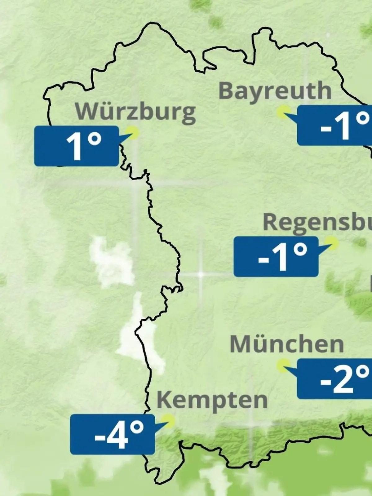 Bild zu: "Bayern: Wie wird das Wetter?"