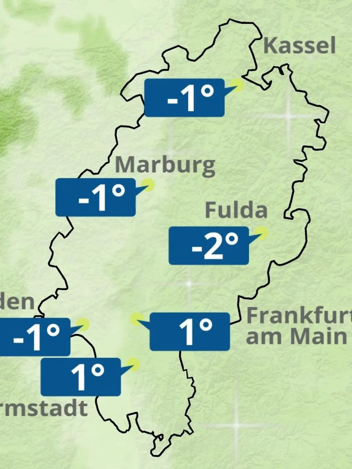 Bild zu: "Hessen: Wie wird das Wetter?"