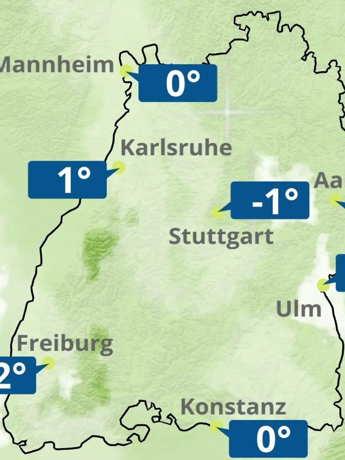 Bild zu: "Baden-Württemberg: Wie wird das Wetter?"